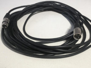 GL-3-Pin DMX Cord 10 Feet